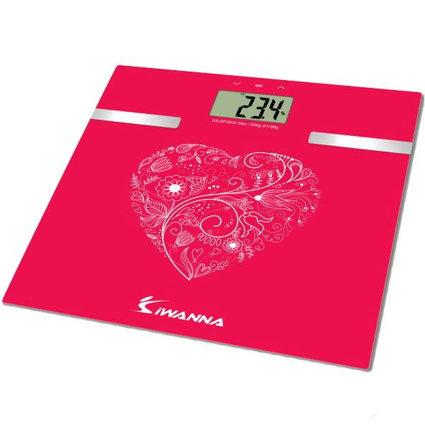 운동, 건강, 다이어트 :  아이워너 체지방 체중계 KSBF3200 핑크 : 실내운동, 다이어트