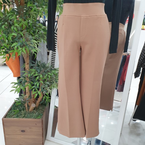  멜로디가든 허리밴딩 부츠컷 슬랙스 (M9F8P06 브라운/블랙) 추천해요