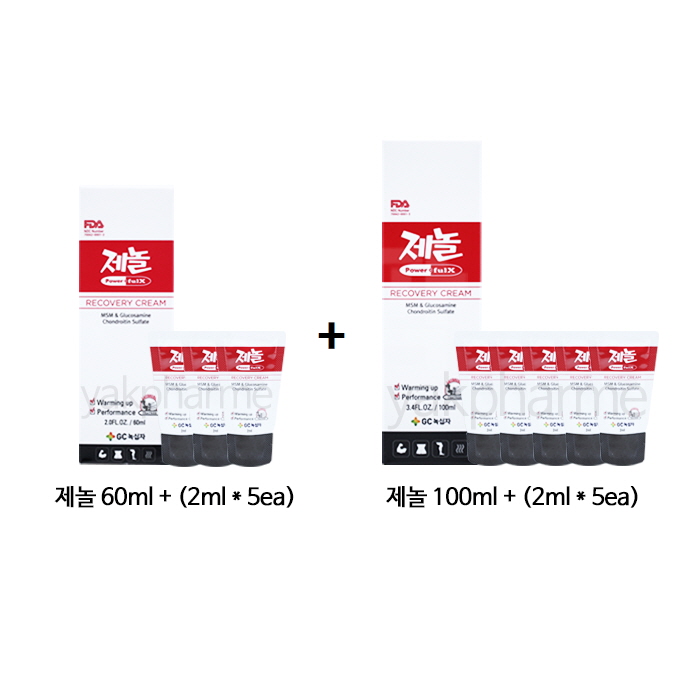   제놀 파워풀엑스 크림 박찬호 60ml100ml 이벤트 1개