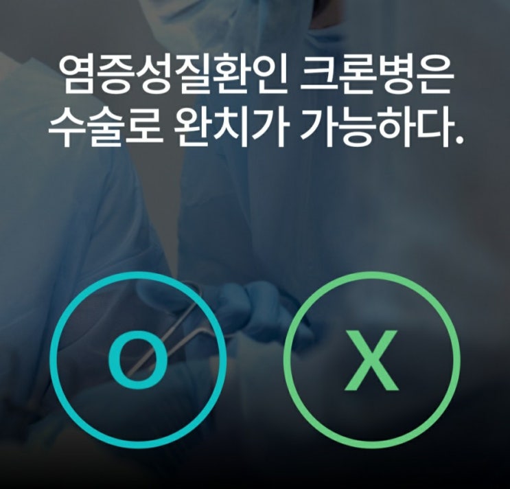  케어나우퀴즈 염증성질환 크론병
