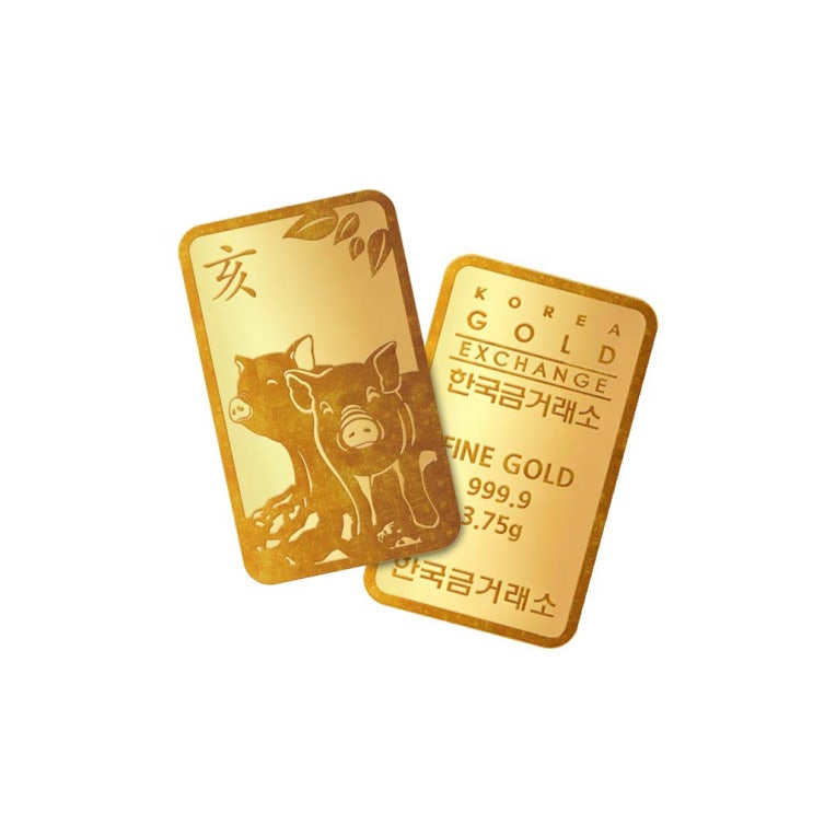 한국금거래소 황금돼지 골드바 3.75g 추천해요 한국금거래소 황금돼지 골드바 3.75g 추천해요