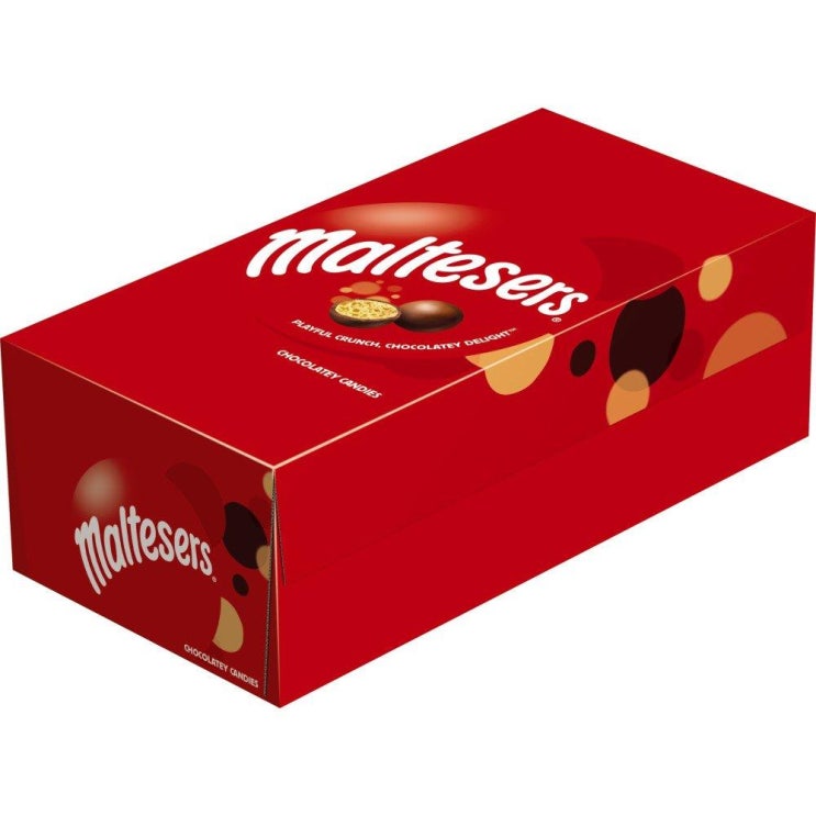  마스 몰티져스 초코볼 18팩 외국 초콜릿 사무실 간식 단일상품