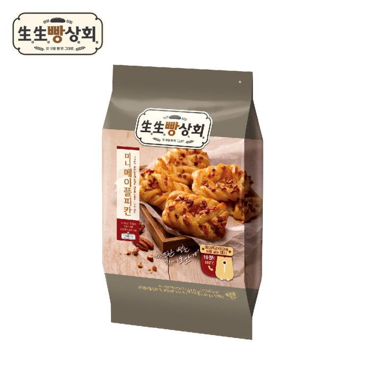  ※※ 생생빵상회 미니 메이플피칸10개입410gX2봉 2봉 410g