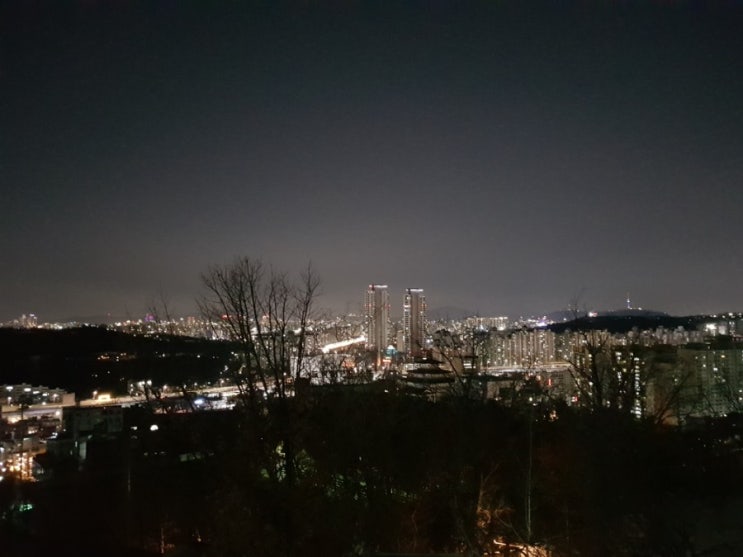 [여행_서울] 오동공원 밤산책 저녁등산 서울야경