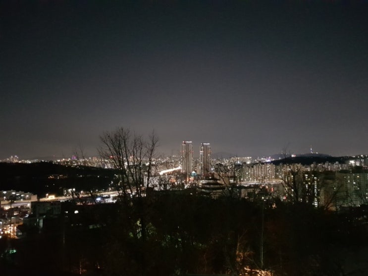  [여행_서울] 오동공원 밤산책 저녁등산 서울야경