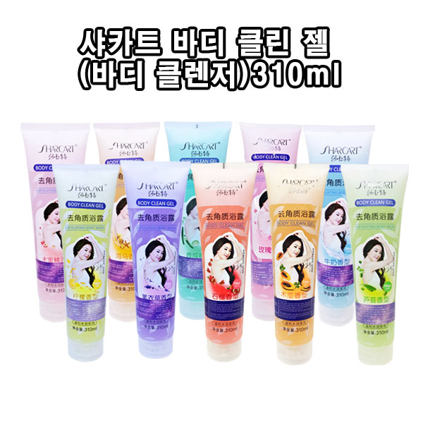 샤카트 때젤 바디스크럽 모음전, 오이향 310ml, 1개 추천해요