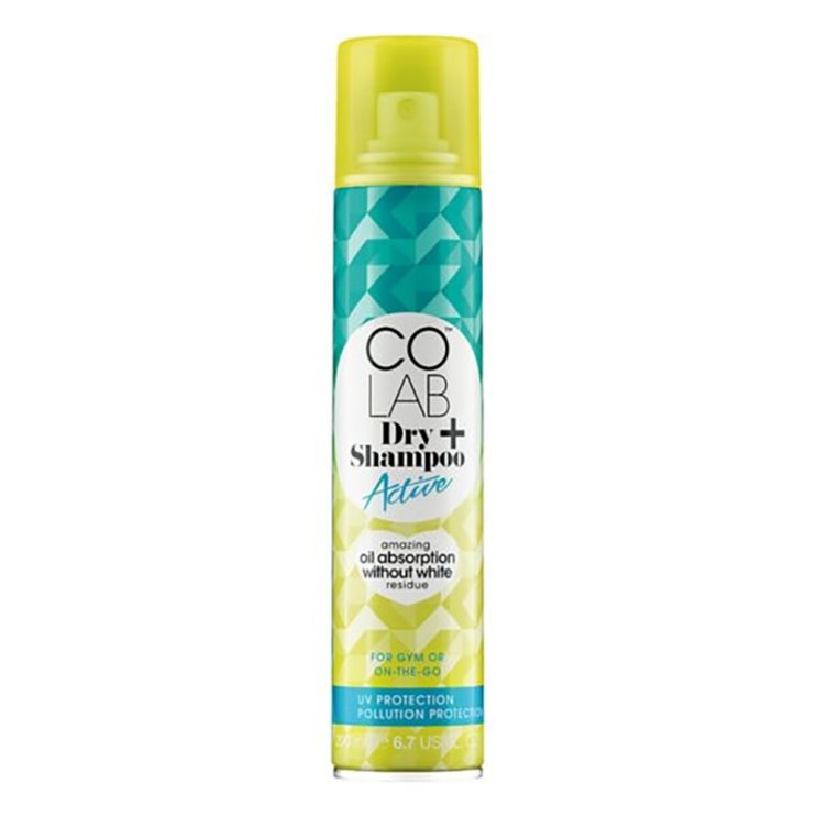 Colab dry shampoo spray active 코랩 드라이 샴푸 스프레이 액티브 6.7oz(200ml) 4팩, 1개 추천해요