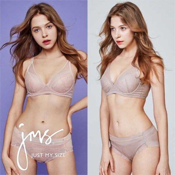  Just My Size 저스트마이사이즈 에센셜 노와이어 브라팬티 4종세트 JMW9F2429 T 추천해요