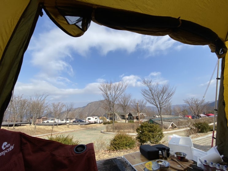 [정선 캠핑] 경치 좋은 동강전망자연휴양림 캠핑장 (2~3일차)