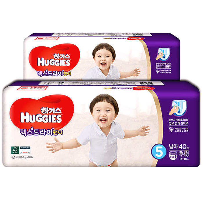(로켓배송)하기스 맥스드라이 팬티형 기저귀 남아용 특대형 5단계(13~18kg), 80매 추천해요 (로켓배송)하기스 맥스드라이 팬티형 기저귀 남아용 특대형 5단계(13~18kg), 80매 추천해요