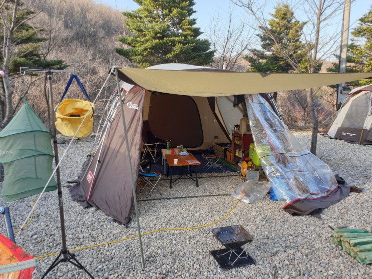  58번째 캠핑 용인 싱글벙글캠핑장(3/20~3/22)