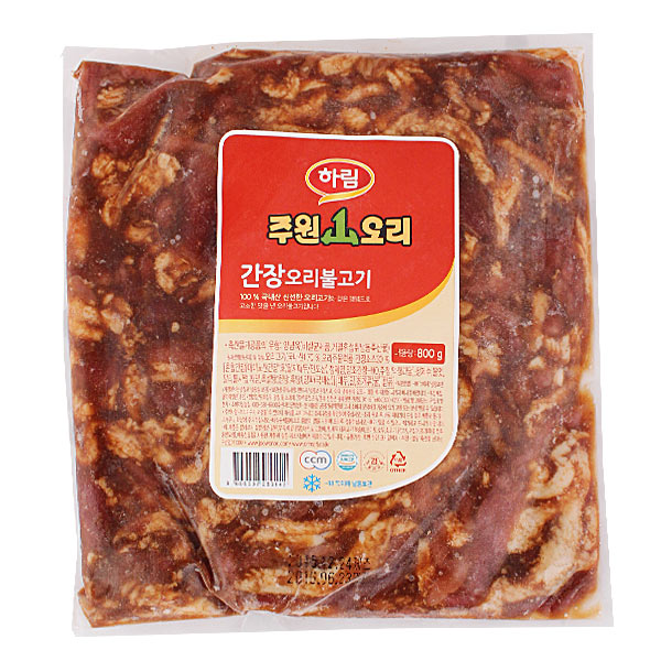 주원산오리 간장오리불고기800gX1팩, 1개, 800g 추천해요 주원산오리 간장오리불고기800gX1팩, 1개, 800g 추천해요