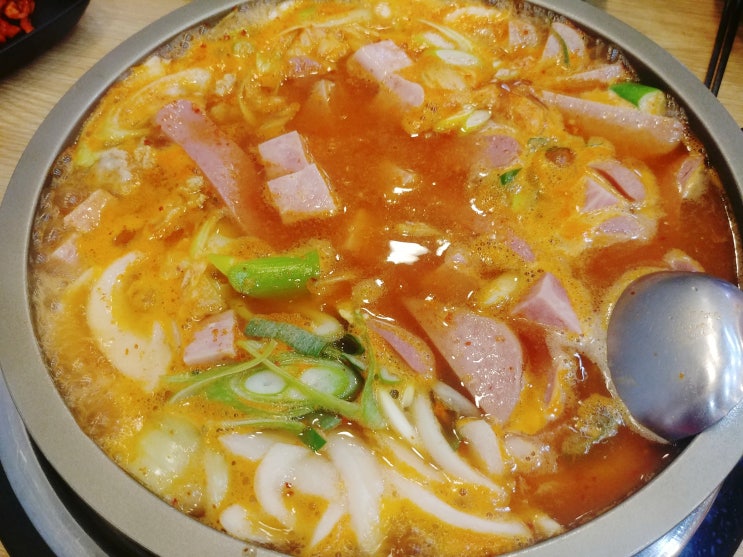  인천도화동맛집,버터계란밥이 별미인 존슨부대찌개 너무맛있는데?