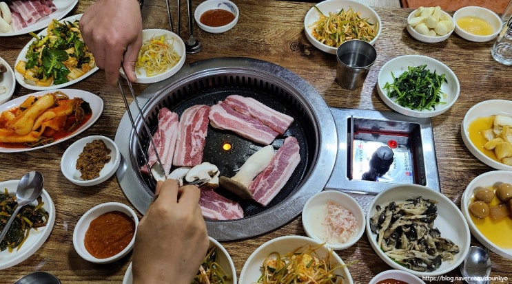  [영동 맛집] '장생생고기'에서 삼겹살을 먹었어요