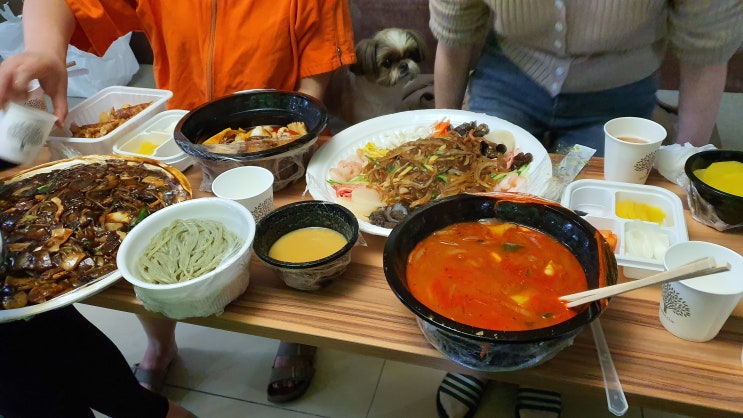  신부동 중국집 천진 : 배달 회식 [천안아저씨] 한의원
