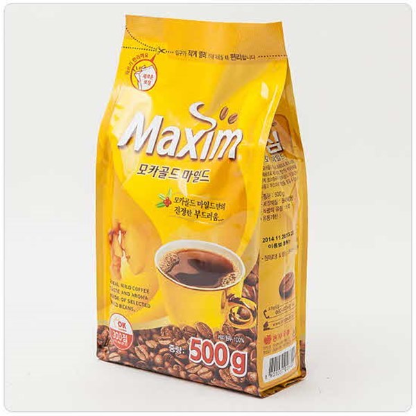  맥심 모카골드 리필 500g 맥심커피마일드골드인스턴트커피믹스커피다방커피 단일 개당 중량 단일 총 수량