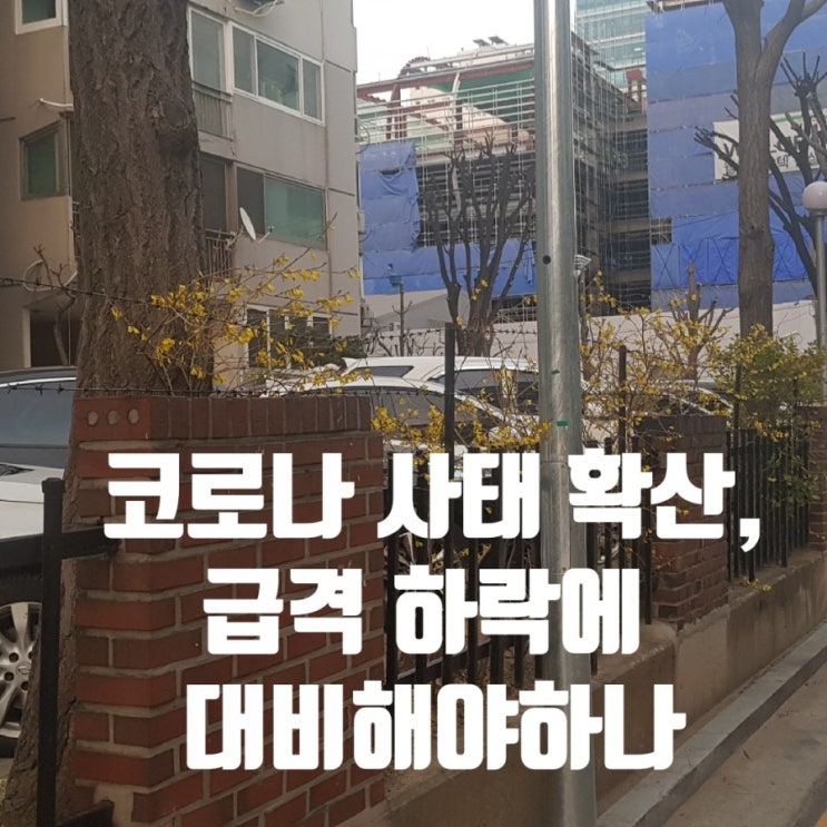  코로나 사태 확산에 ‘팔자’가 ‘사자’보다 많아졌다. 확 꺾인 서울 아파트 매수심리에 급격한 가격 하락에도 대비해야