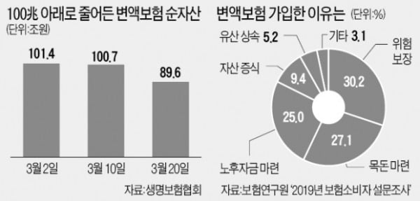 800만건 팔린 변액보험, 열흘 만에 11조 증발