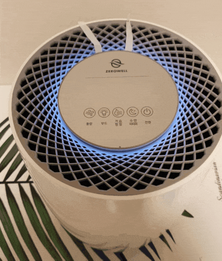제로웰 에어워셔 올인원 공기청정 가습기 ZWAH-700W : 디퓨저 무드등 기능까지 4 in 1