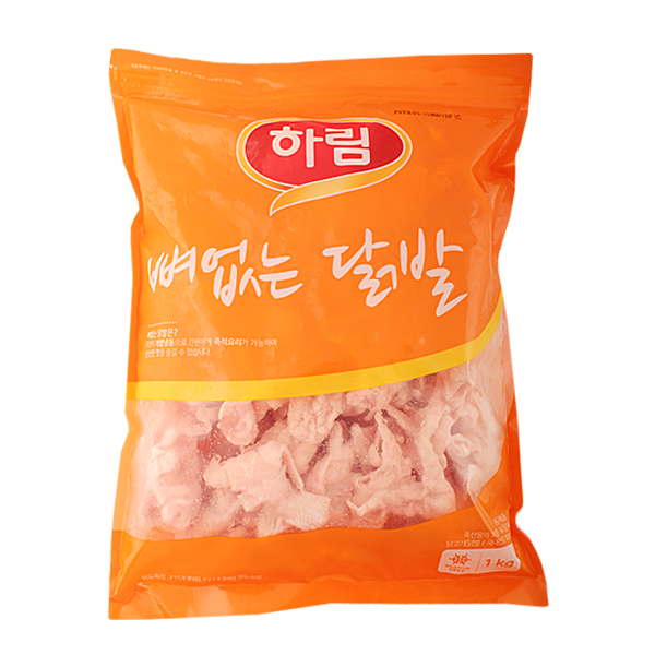 [슈퍼세일] 하림 뼈없는닭발냉동 1kgX1팩 1팩 1kg 핫딜! 깜짝소식을 알려요~*
