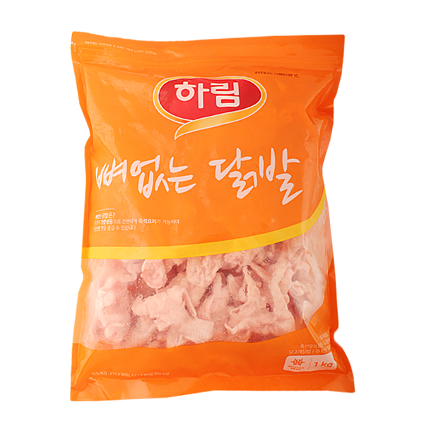  [슈퍼세일] 하림 뼈없는닭발냉동 1kgX1팩 1팩 1kg 핫딜! 깜짝소식을 알려요~*