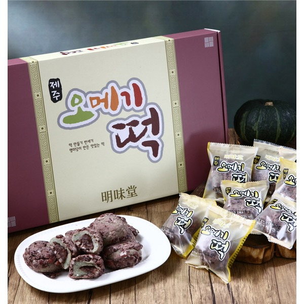   명미당 제주오메기떡 60Gx40개 2400g 2box 1200g