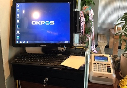  [오케이포스] 음식점(포차) OKPOS ZED5 설치 이미지