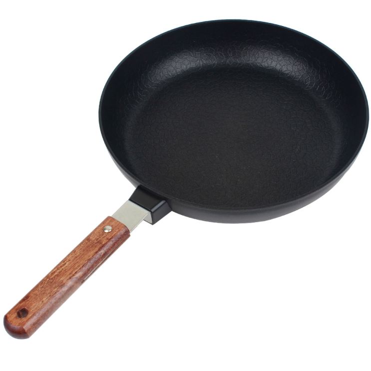  오늘의 쇼핑 실버스타 살림살이 인덕션 IH 엠보 우드핸들 후라이팬, 28cm, 1개