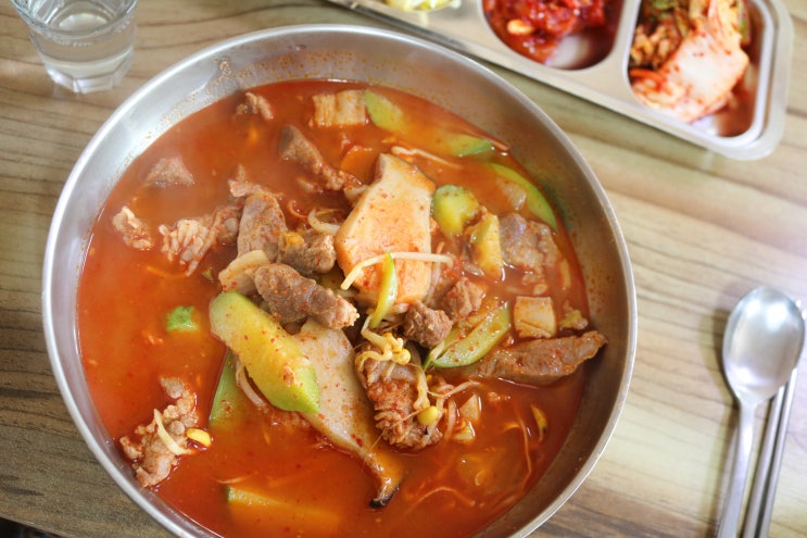 김제금구맛집 애호박돼지국밥 - 큰손식육식당