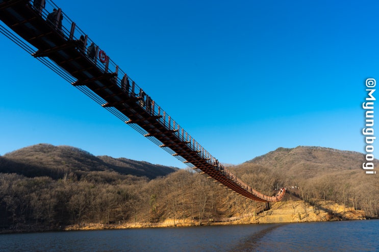  어디가야될지 모르겠다 그럼 여기 가 ,   파주 <마장호수 출렁다리>