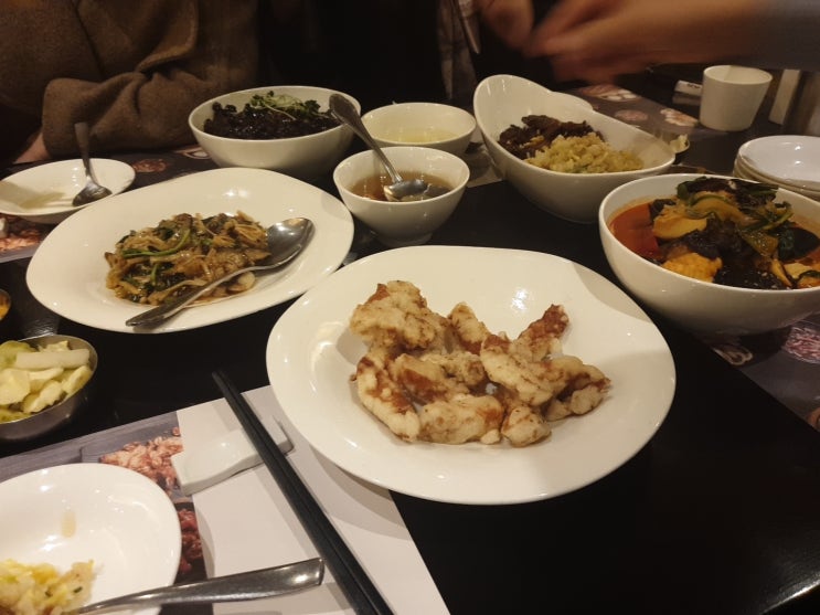  구로구 신도림 맛집 디큐브시티 팬차이나에서 가족과 함께 주말 점심 식사~