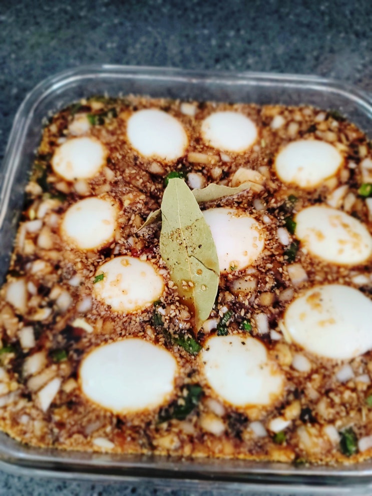 백종원 마약 반숙 계란장 정말 간단해요!