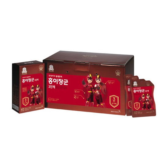 정관장 홍이장군 3단계 어린이홍삼, 20ml, 90포 추천해요 정관장 홍이장군 3단계 어린이홍삼, 20ml, 90포 추천해요
