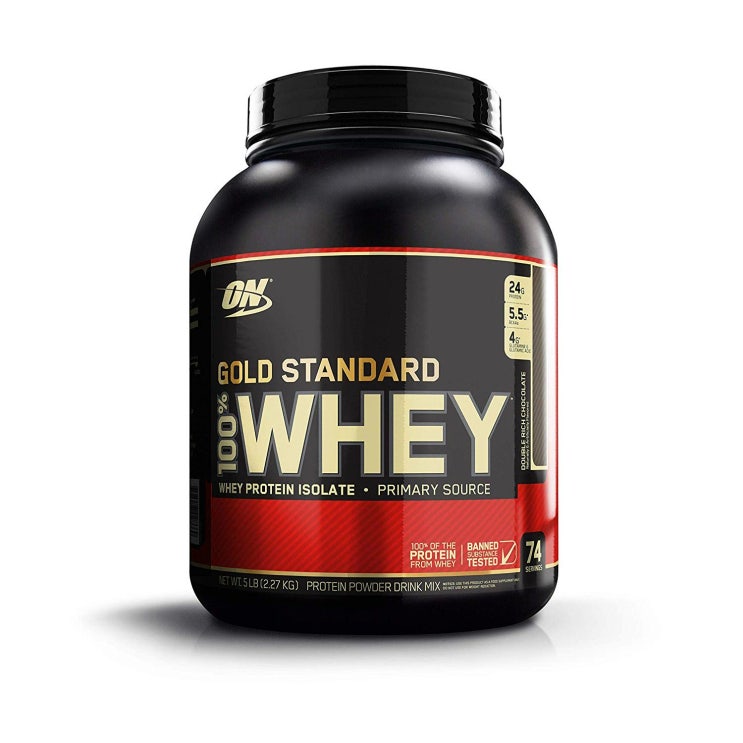 Optimum Nutrition 골드 스탠다드 100% 웨이 프로틴 아이솔레이트 더블 리치 초콜릿, 2.27kg, 1개 추천해요