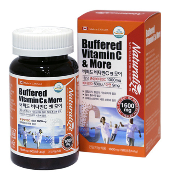   네추럴라이즈버퍼드 비타민C ＆ More 90정 1개 1600ml