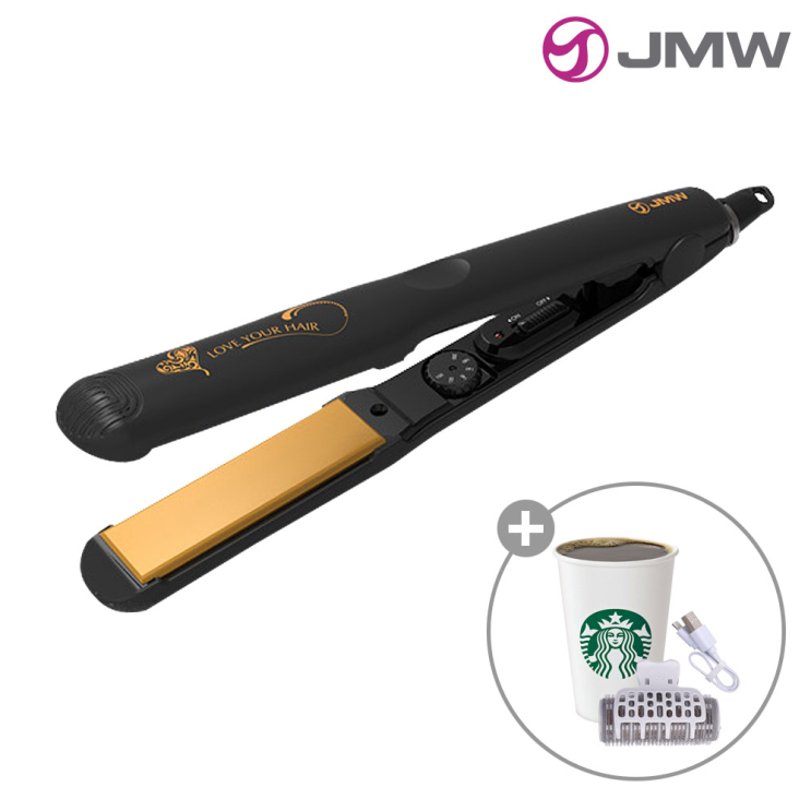  오늘의 쇼핑 JMW W2304MC 무빙쿠션 전문가용 고데기, W2304MC+USB헤어롤 [LB036_89]