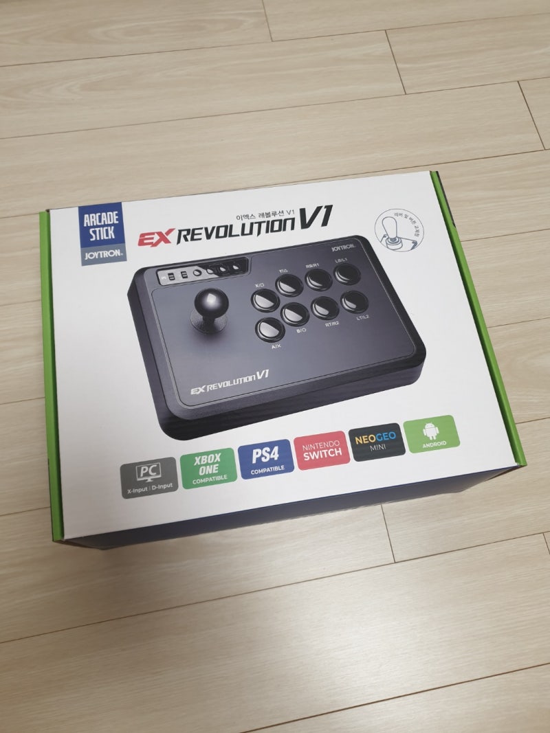 와디즈펀딩 조이트론 v1 리얼 아케이드 스틱 펀딩 후기(EX revolution v1) : 네이버 블로그