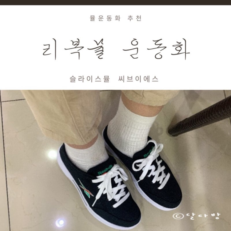 리복뮬 착용후기, 사이즈팁