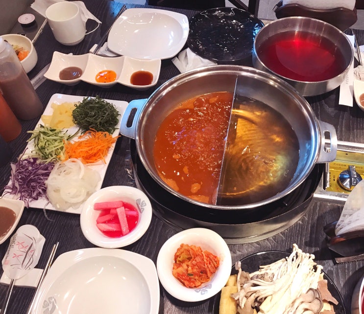  수원 소담촌 샤브샤브 가격, 저렴한 무한리필 맛집 (월남쌈까지)