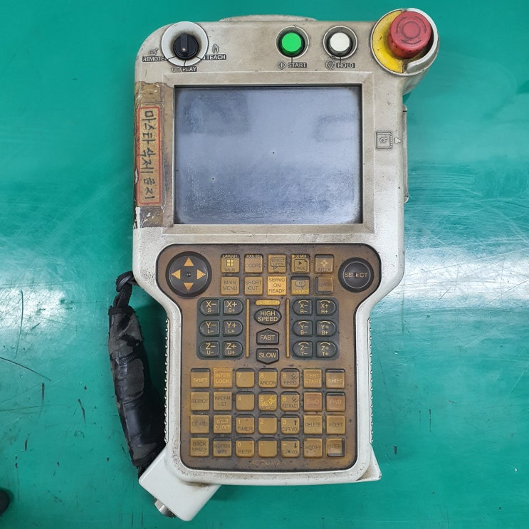  NX100 펜던트 터치 고장, NPP01