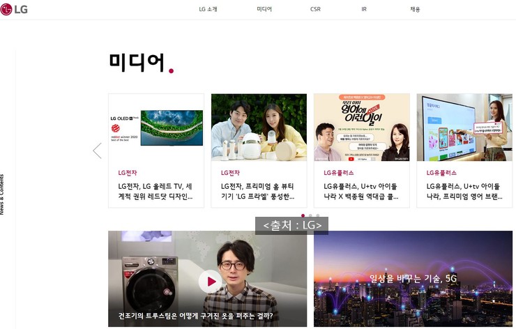  LG 2019년 매출, 실적