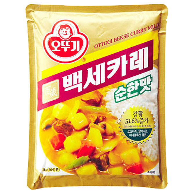  오뚜기 백세카레 순한맛 1kg 1개