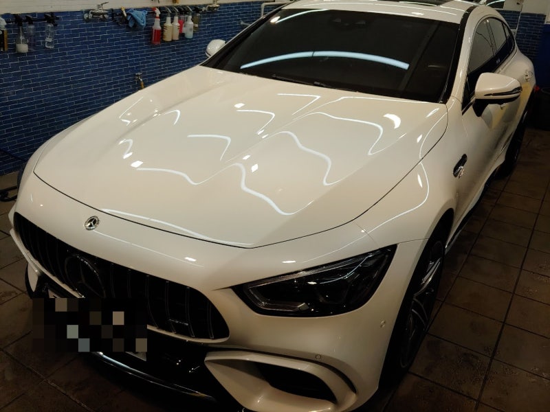 서울 노원구 / 세차/광택/코팅 / 유리막코팅 / AMG GT
