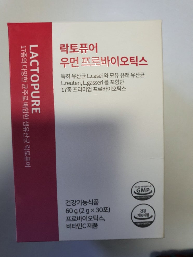 유산균 - 락토퓨어 우먼 프로바이오틱스 유산균 - 락토퓨어 우먼 프로바이오틱스
