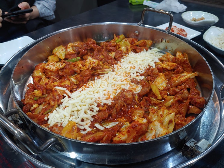 강남역 스타닭갈비 치즈쭉쭉