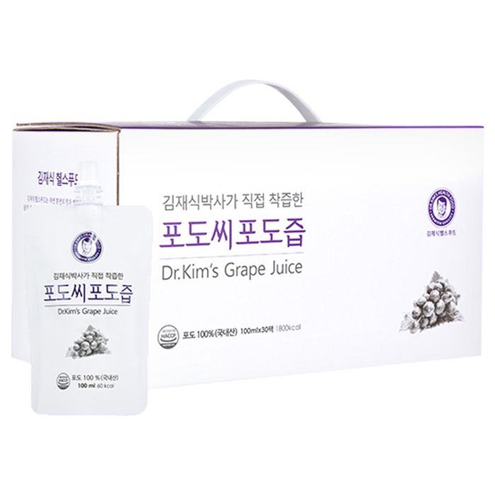  (로켓배송)김재식헬스푸드 포도씨 포도즙, 100ml, 30개입 추천해요