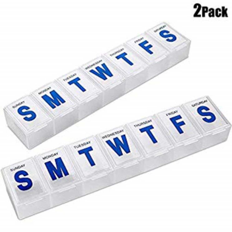 위클리 필 오르가니저 - (Pack of 2) 엑스트라 라지 비타민 컨테이너 위드 점보 이지 to 리드 Letters BPA 프리 - 데일리 트래블 7 Day 메디케이션 필 Bo, 1 추천해요 위클리 필 오르가니저 - (Pack of 2) 엑스트라 라지 비타민 컨테이너 위드 점보 이지 to 리드 Letters BPA 프리 - 데일리 트래블 7 Day 메디케이션 필 Bo, 1 추천해요