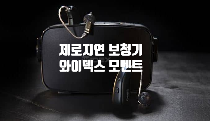  와이덱스 모멘트 보청기 소개