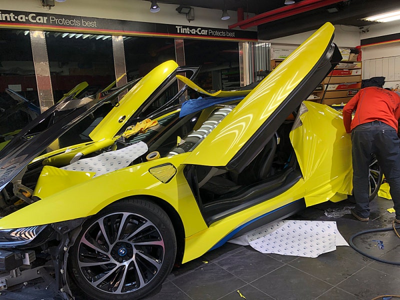 서울 서대문구 / 랩핑 / 전체랩핑 / BMW / i8