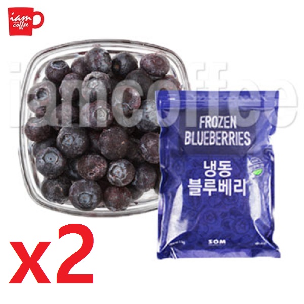 냉동 블루베리 1kg x 2 /냉동망고/냉동딸기